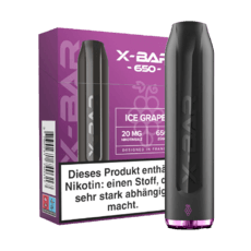 X-Bar Mini Ice Grape 650