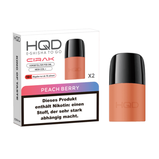 HQD CIRAK Peach Berry (2er Pack)